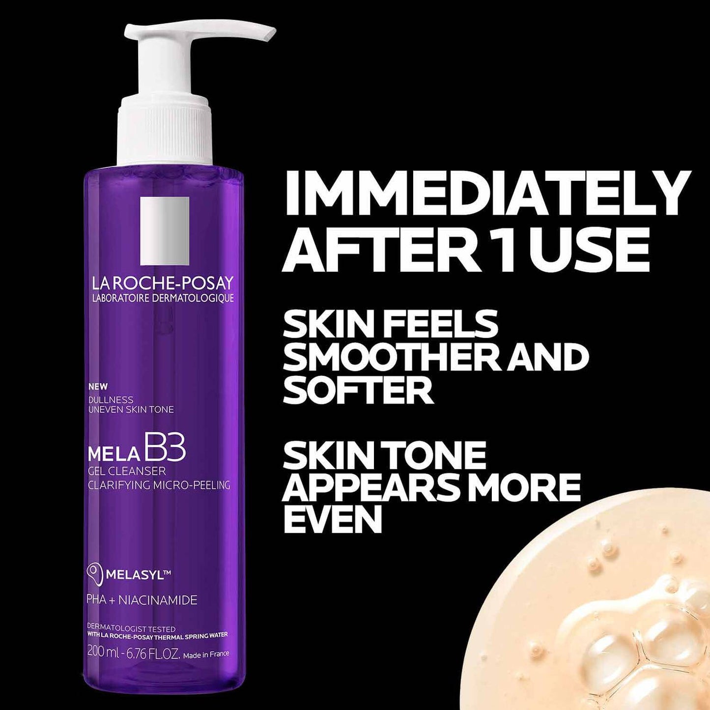 mela-b3-facial-gel-cleanser-with-melasyltm-niacinamide-k8 4_LaRochePosay-Product-MelaB3-MelaB3Cleanser-200ml-03337875890069-Benefits.jpg
