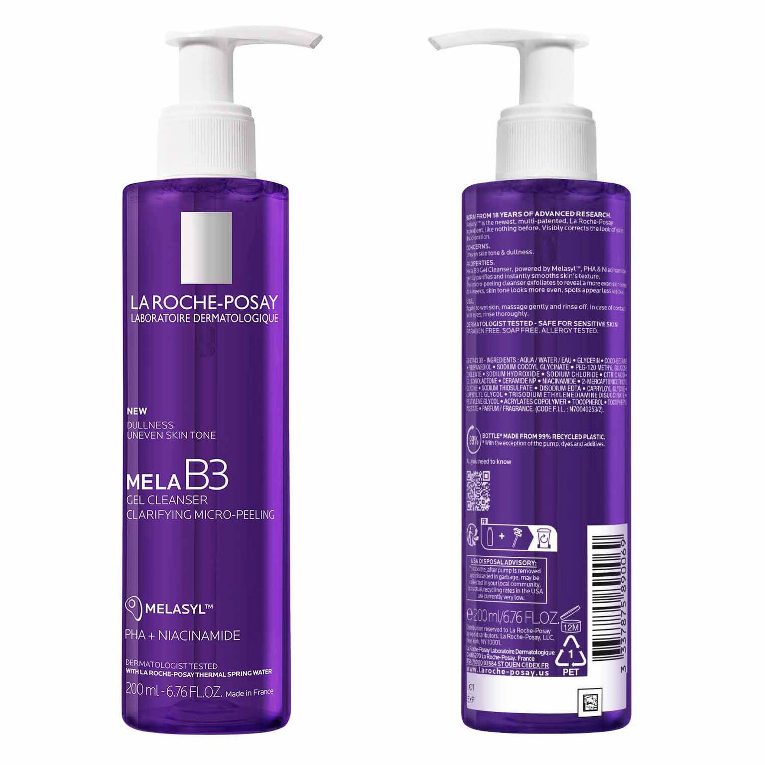 mela-b3-facial-gel-cleanser-with-melasyltm-niacinamide-k8 7_LaRochePosay-Product-MelaB3-MelaB3Cleanser-200ml-03337875890069-Back Packshot_REV.jpg