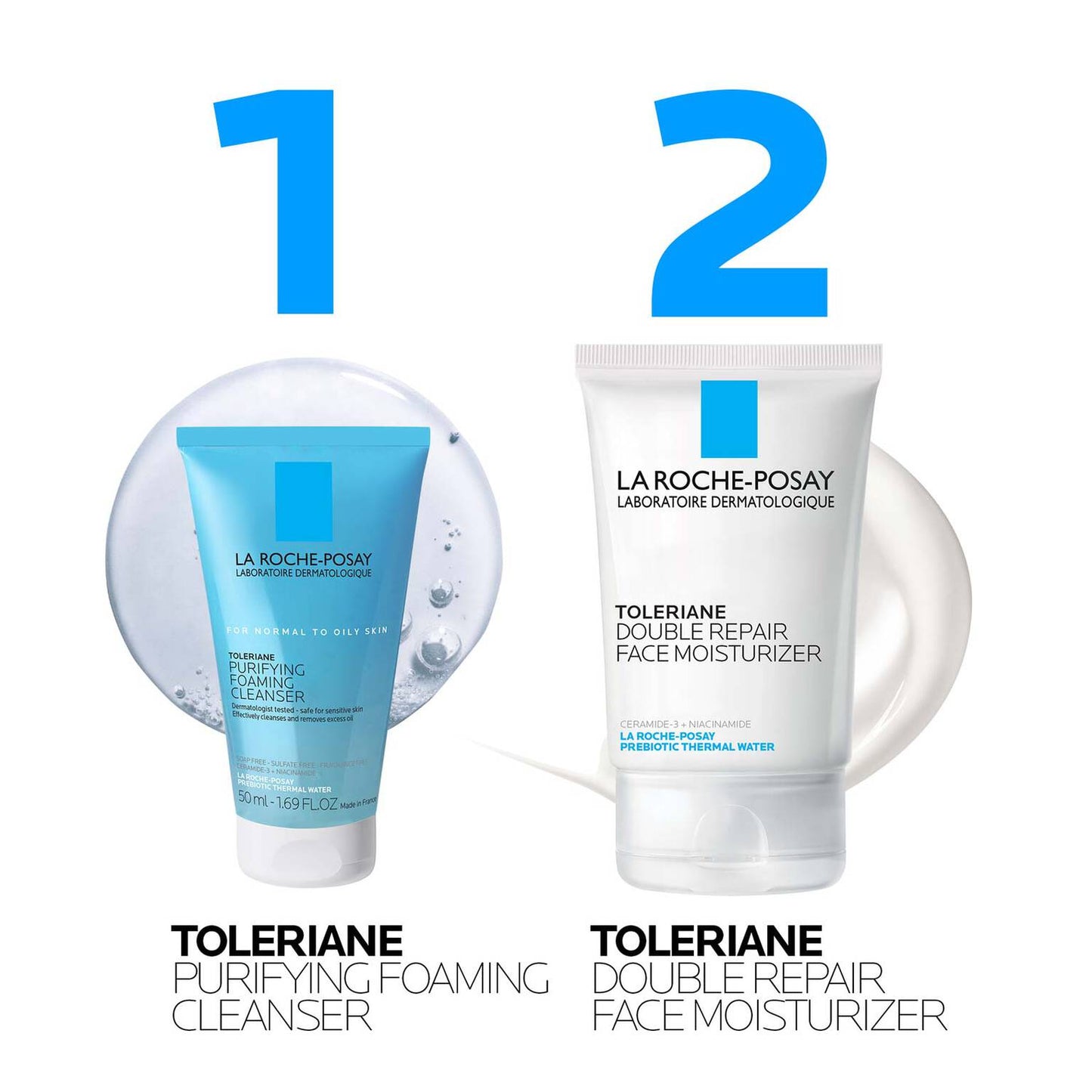toleriane-purifying-foaming-cleanser-and-toleriane-double-repair-face-moisturizer-travel-set-f9 AmazonSet-TolerianePurifyingCleanser100ml-TolerianeDRM_routine.jpg