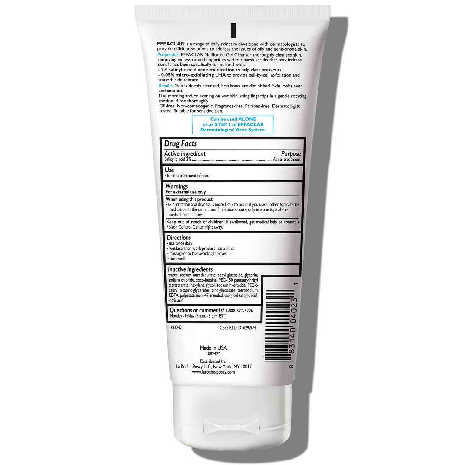 effaclar-medicated-acne-face-wash-d7 effaclar-salicylic-acid-acne-face-wash-883140040231-3.jpg