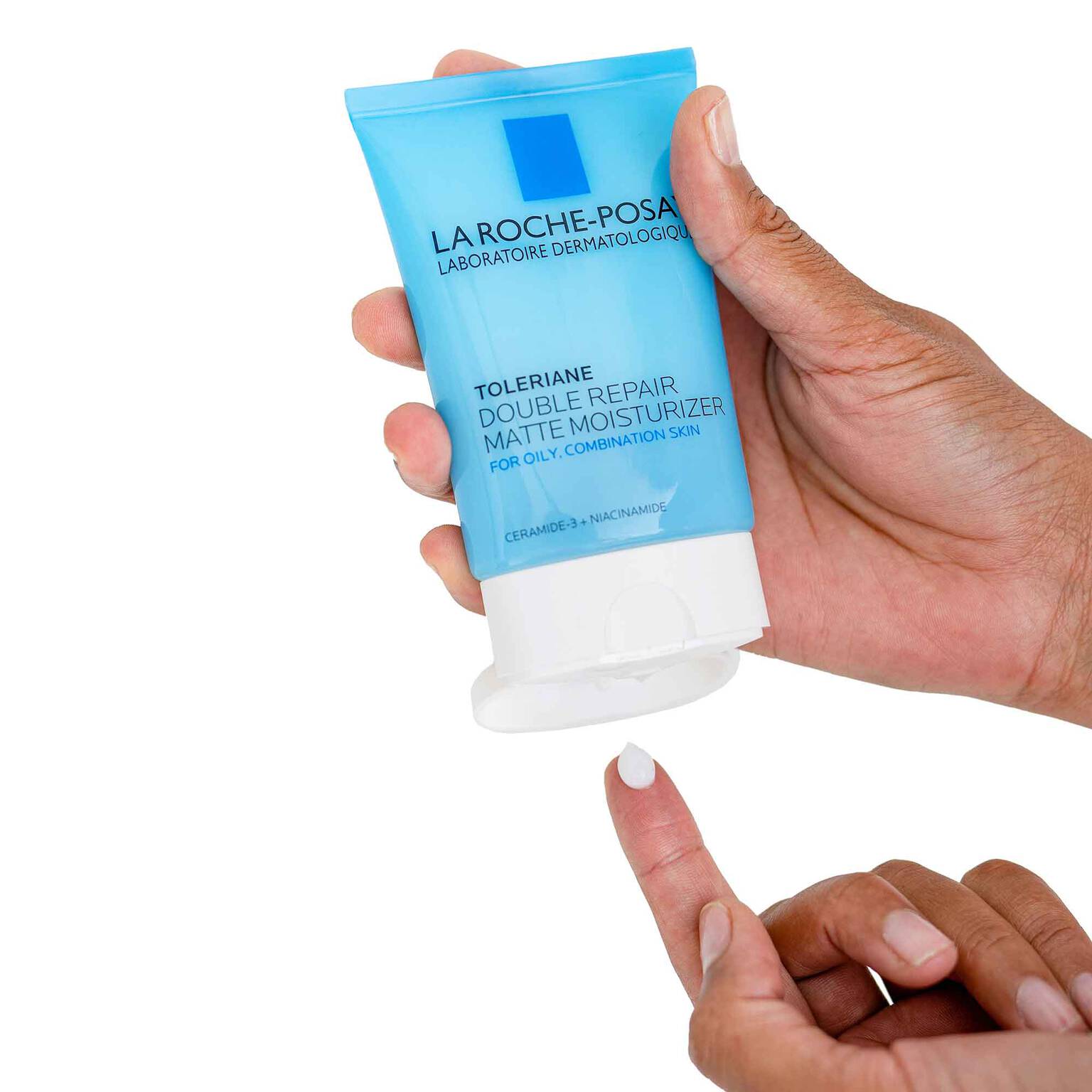 toleriane-double-repair-matte-face-moisturizer-for-oily-skin-t4 la-roche-posay-toleriane-matte-lotion-on-finger.jpg